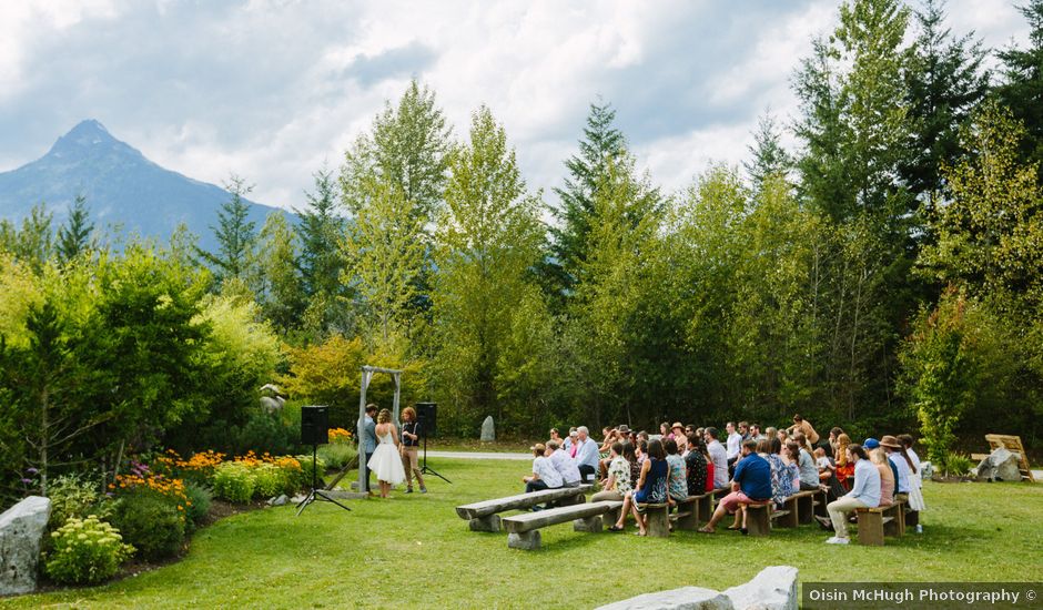 Sam and Keira's wedding in Squamish, British Columbia