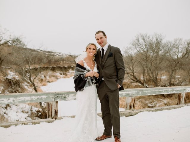 Brett and Brittany&apos;s wedding in Lumsden, Saskatchewan 35