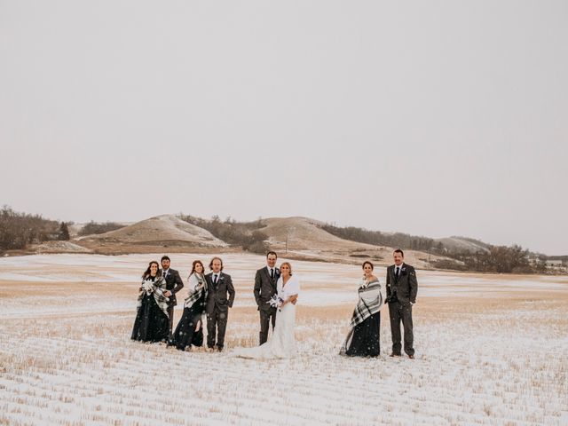 Brett and Brittany&apos;s wedding in Lumsden, Saskatchewan 46