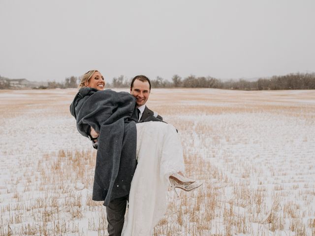 Brett and Brittany&apos;s wedding in Lumsden, Saskatchewan 49