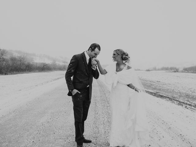 Brett and Brittany&apos;s wedding in Lumsden, Saskatchewan 52