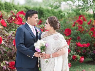 The wedding of Anum and Hussein
