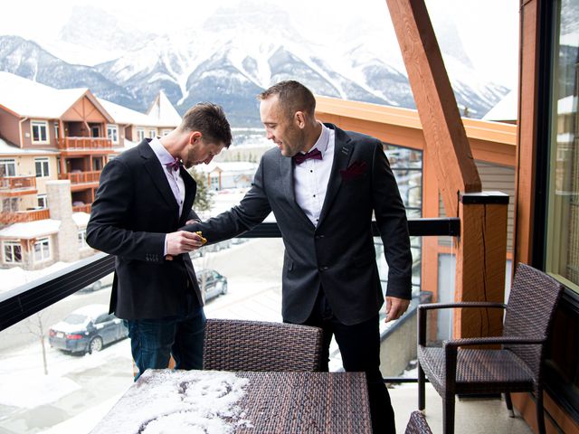 Trent and Kyrstin&apos;s wedding in Canmore, Alberta 19