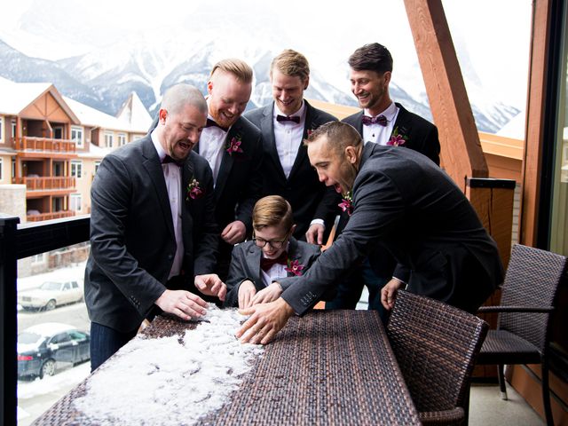 Trent and Kyrstin&apos;s wedding in Canmore, Alberta 23