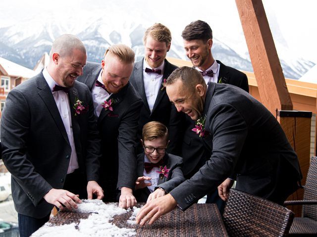 Trent and Kyrstin&apos;s wedding in Canmore, Alberta 24