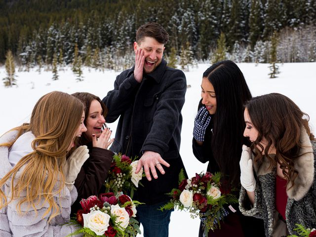 Trent and Kyrstin&apos;s wedding in Canmore, Alberta 51