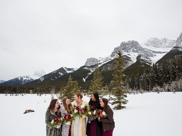 Trent and Kyrstin&apos;s wedding in Canmore, Alberta 57