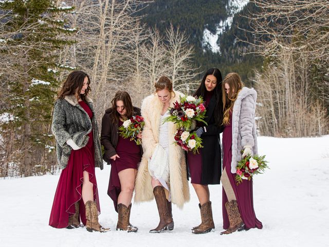 Trent and Kyrstin&apos;s wedding in Canmore, Alberta 68