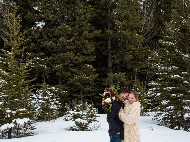 Trent and Kyrstin&apos;s wedding in Canmore, Alberta 72