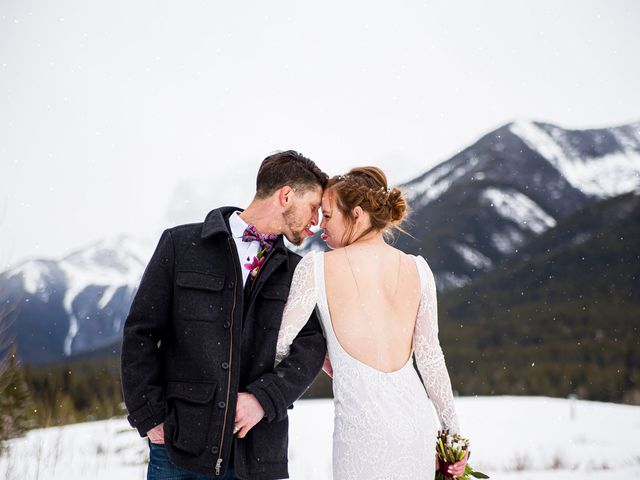 Trent and Kyrstin&apos;s wedding in Canmore, Alberta 83