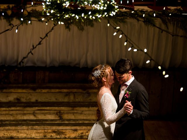 Trent and Kyrstin&apos;s wedding in Canmore, Alberta 112