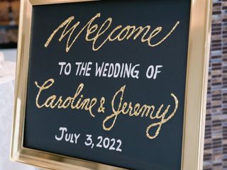 The wedding of Caroline and Jeremy 1