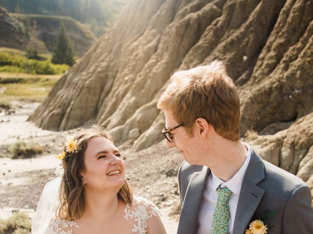 Aaron and Aubrey&apos;s wedding in Drumheller, Alberta 3