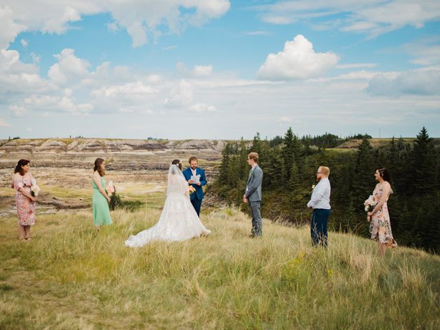 Aaron and Aubrey&apos;s wedding in Drumheller, Alberta 5