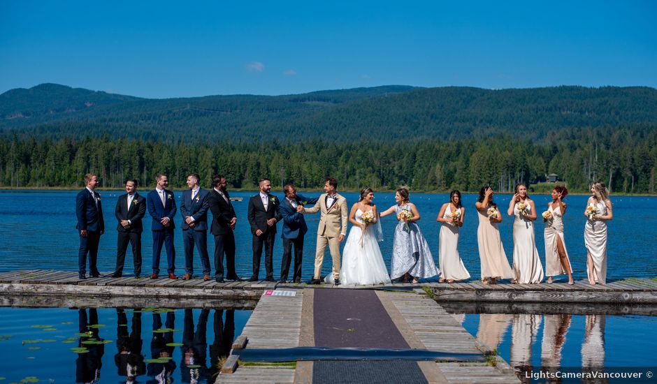 David and Emily's wedding in Maple Ridge, British Columbia