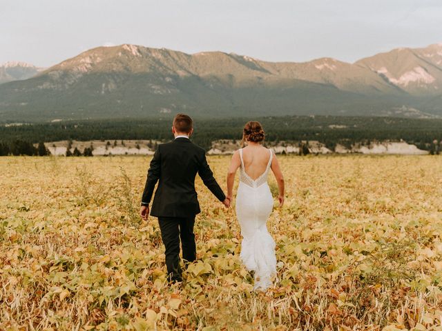 Dillon and Teryl&apos;s wedding in Invermere, British Columbia 1