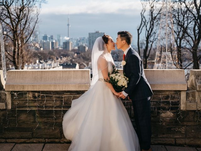 Haiyi and Chen&apos;s wedding in Toronto, Ontario 10