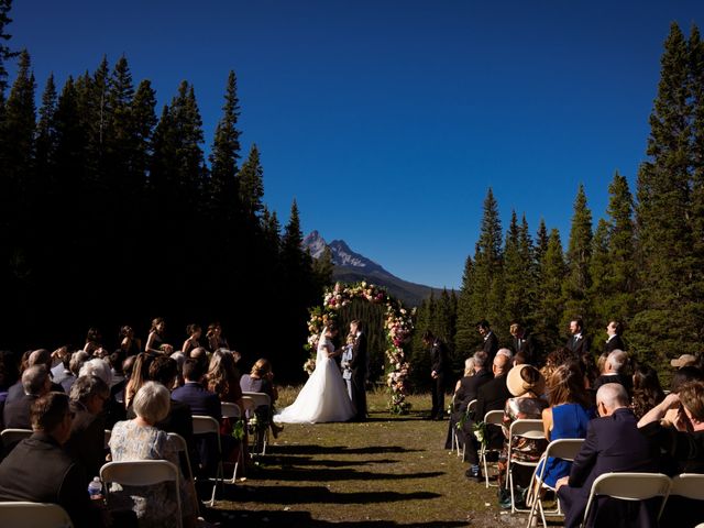 Reg and Shannon&apos;s wedding in Banff, Alberta 3