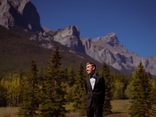 Reg and Shannon&apos;s wedding in Banff, Alberta 7