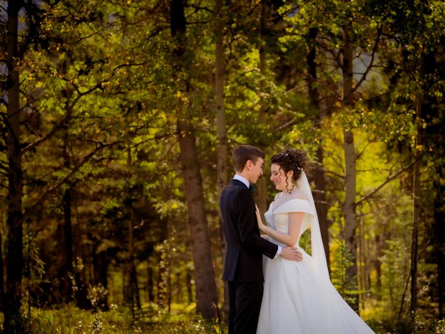 Reg and Shannon&apos;s wedding in Banff, Alberta 12