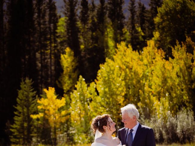 Reg and Shannon&apos;s wedding in Banff, Alberta 20