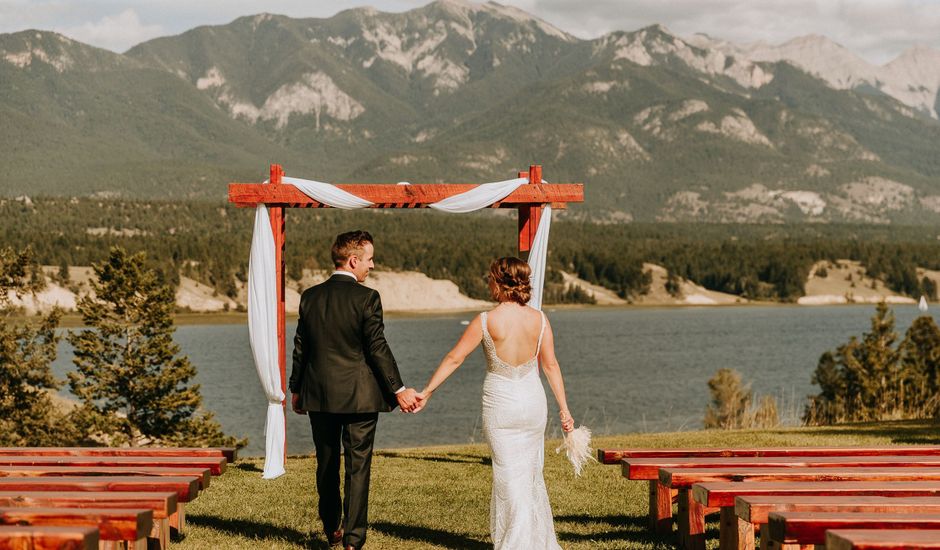 Dillon and Teryl's wedding in Invermere, British Columbia