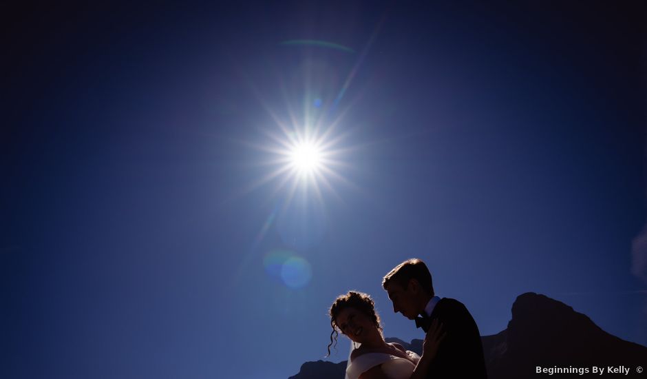Reg and Shannon's wedding in Banff, Alberta