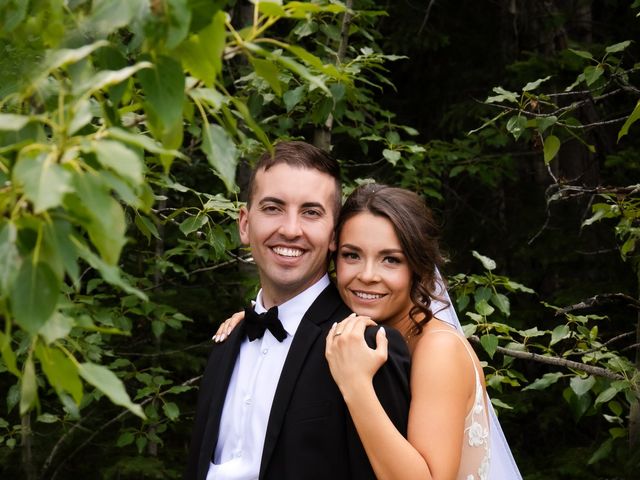 Amanda and Dylan&apos;s wedding in Canmore, Alberta 31