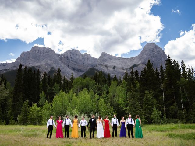 Amanda and Dylan&apos;s wedding in Canmore, Alberta 36