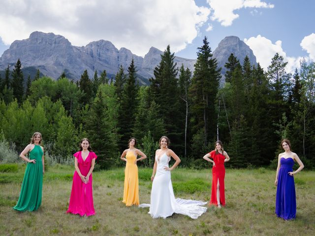 Amanda and Dylan&apos;s wedding in Canmore, Alberta 39