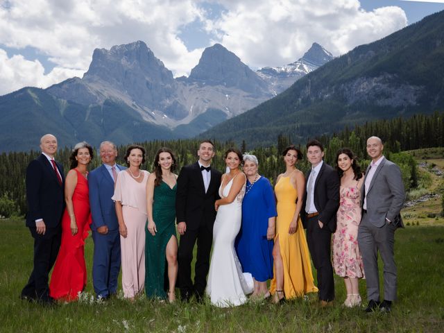 Amanda and Dylan&apos;s wedding in Canmore, Alberta 44