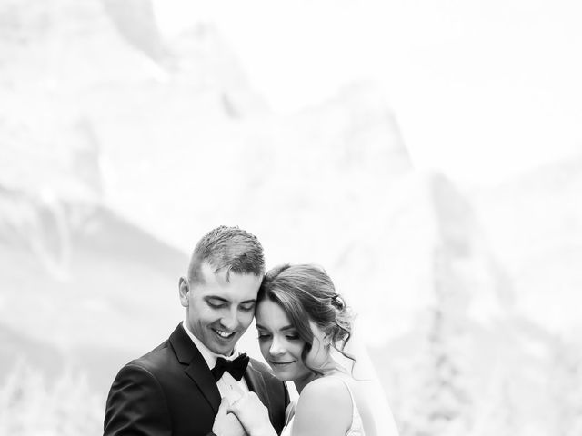 Amanda and Dylan&apos;s wedding in Canmore, Alberta 46