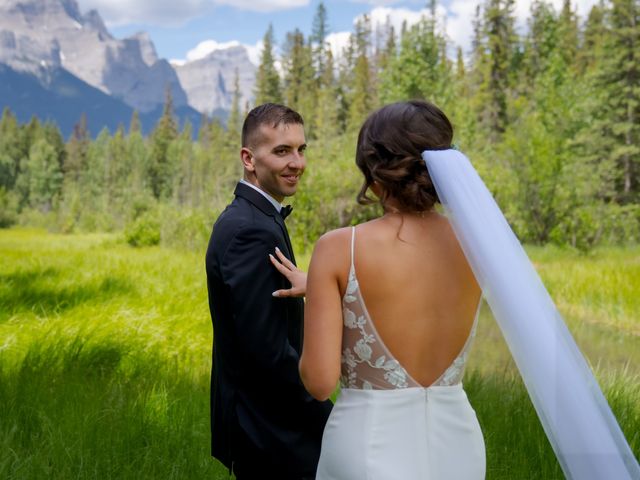 Amanda and Dylan&apos;s wedding in Canmore, Alberta 47