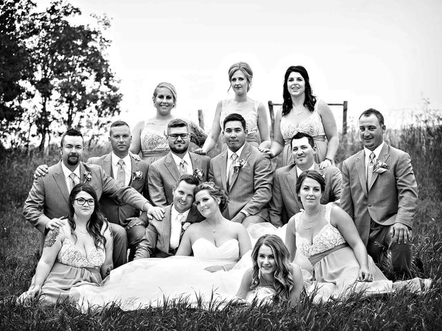Jeremy and Brandi&apos;s wedding in Melville, Saskatchewan 43