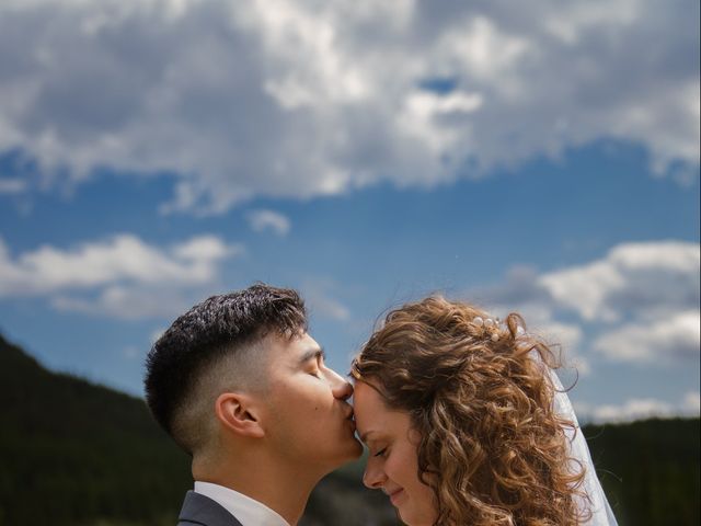 Amanda and Andrew&apos;s wedding in Bragg Creek, Alberta 14