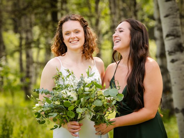 Amanda and Andrew&apos;s wedding in Bragg Creek, Alberta 17