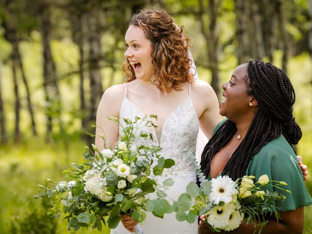 Amanda and Andrew&apos;s wedding in Bragg Creek, Alberta 18