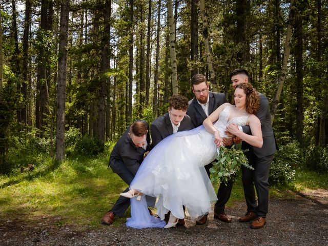 Amanda and Andrew&apos;s wedding in Bragg Creek, Alberta 22