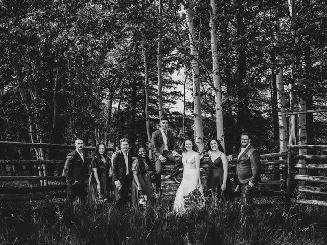 Amanda and Andrew&apos;s wedding in Bragg Creek, Alberta 29