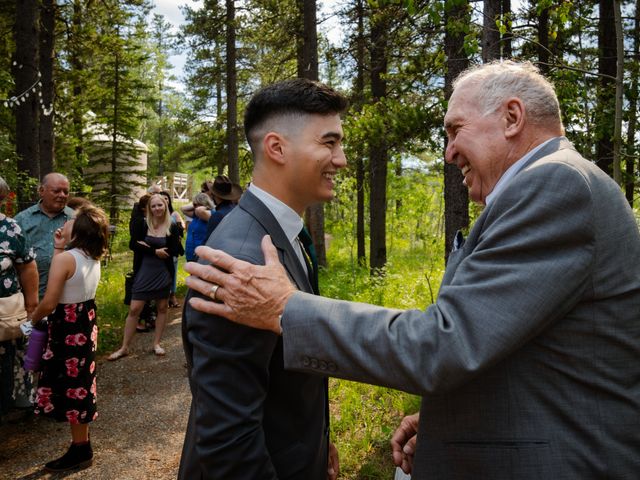 Amanda and Andrew&apos;s wedding in Bragg Creek, Alberta 45