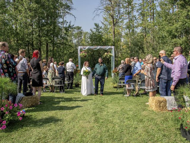 Brain and Jill's wedding in Sherwood Park, Alberta 4