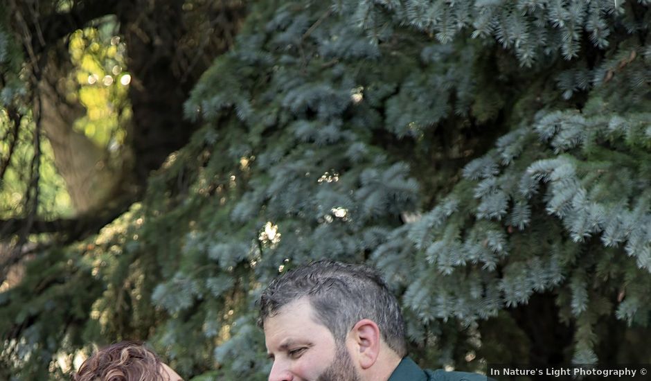 Brain and Jill's wedding in Sherwood Park, Alberta