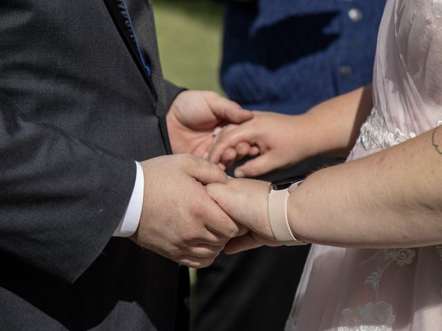 Daniel and Carley's wedding in Tofield, Alberta 6