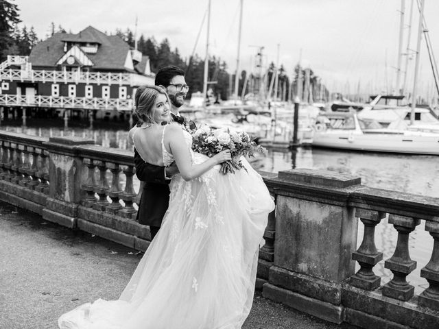 James and Liza&apos;s wedding in Vancouver, British Columbia 38