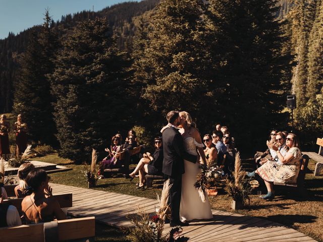 Samantha and Jake&apos;s wedding in Fernie, British Columbia 41