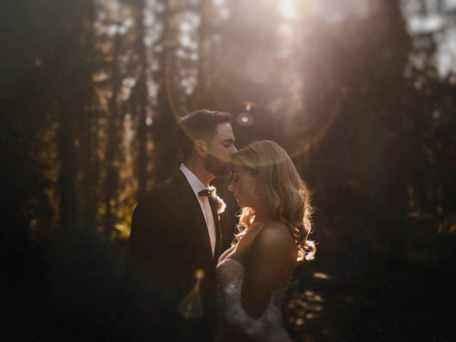 Samantha and Jake&apos;s wedding in Fernie, British Columbia 1