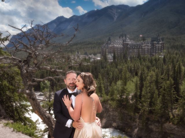 Charlie and Faye&apos;s wedding in Banff, Alberta 64