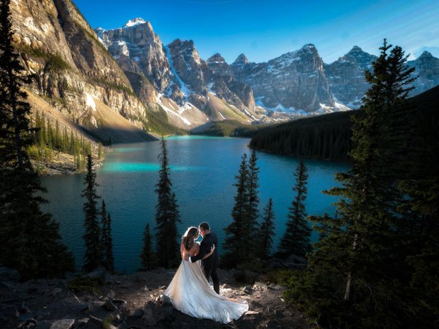 Charlie and Faye&apos;s wedding in Banff, Alberta 2