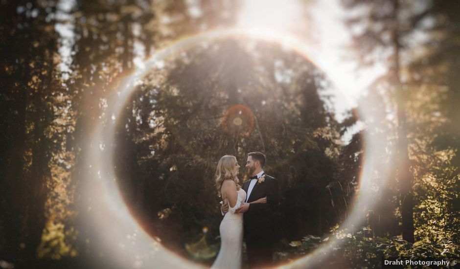 Samantha and Jake's wedding in Fernie, British Columbia
