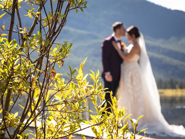 Brad and Ashley&apos;s wedding in Banff, Alberta 32